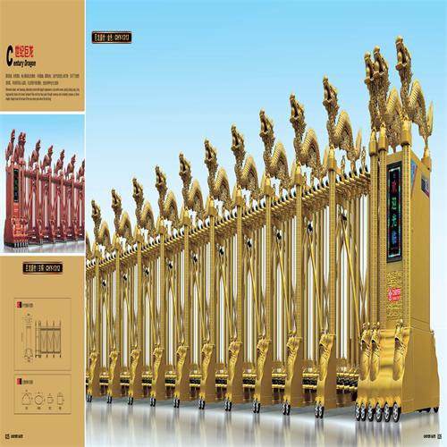 矛_庄豪华电动׾~门